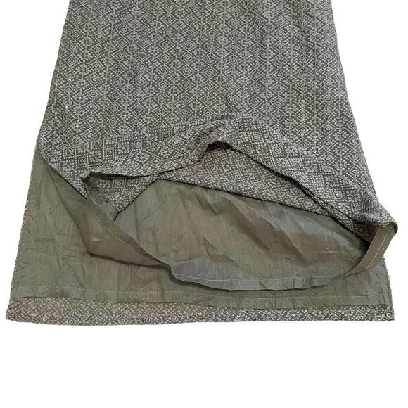 SENSO Indian Kurta Gray Long Sleeve High Neck Tunic Sequin Dress Women’s Sz 40/M - Picture 6 of 11